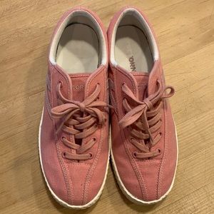 Pink Tretorn sneakers